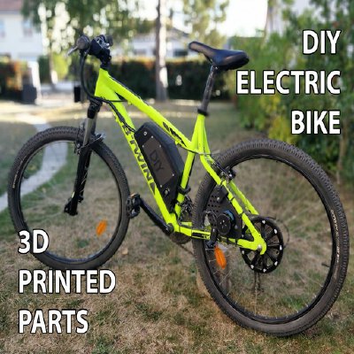 DIY Electric bike | 3d print model