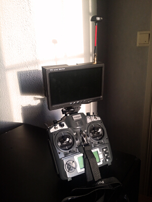 Turnigy 9x 7" FPV Kit Mount | 3d print model