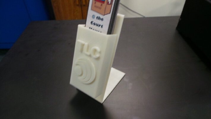 TLC bookmark holder | 3d print model