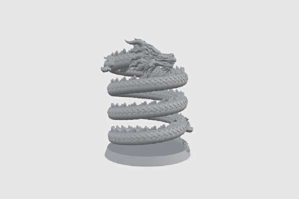 baby Dragon - Pencil Cup | 3d print model