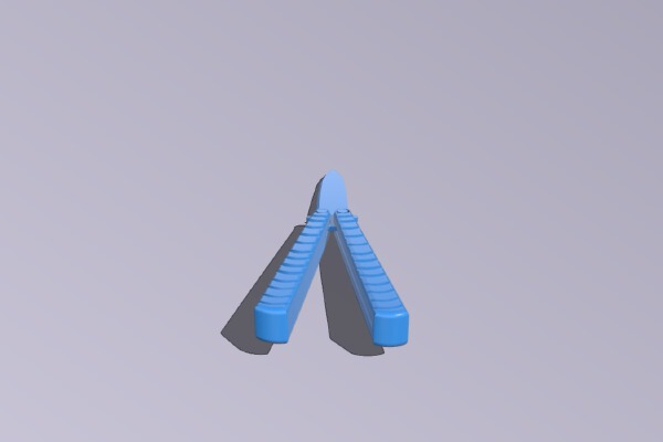 Butterfly knife | 3d print model