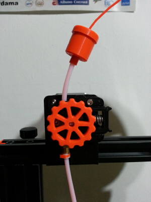 Dust Filter for PTFE Tube | 3d print model