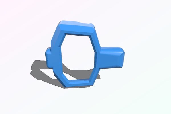 Nerf Rapidstrike Flywheel side Cover (interchangeable design) | 3d print model