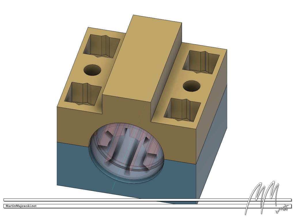 LMU8 Y-Axis Brackets for Prusa i3 MK2_3 with Bear Full Upgrade