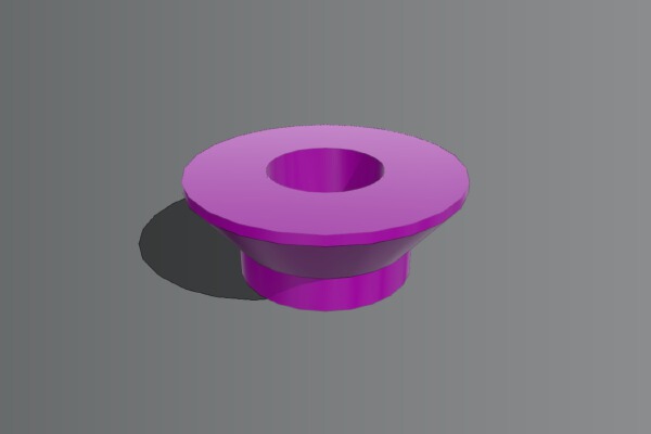 Side window panel holder for Replicator 2 or 2X | 3d print model