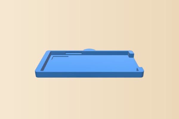 iPhone X adapter tray for VR Headset | 3d print model