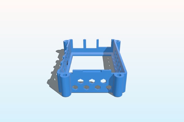 3.5 SCREEN RASP PI 4 | 3d print model
