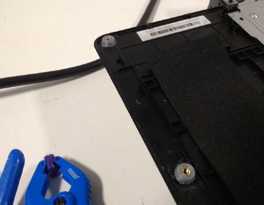 Laptop screw insert repair (4 parts) | 3d print model
