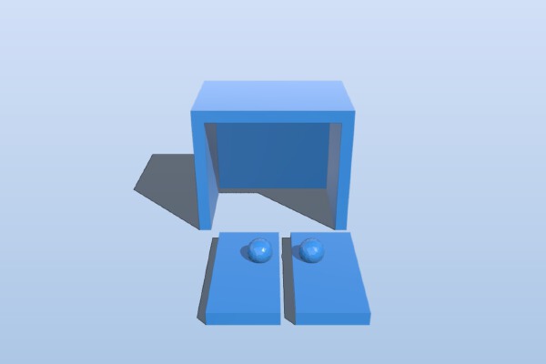 closet and closet's door | 3d print model