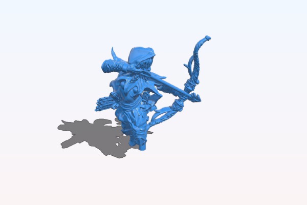 Bandit Archer – Gloomhaven Proxy | 3d print model