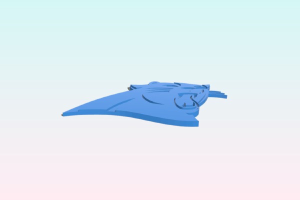 Carolina Panthers Logo | 3d print model