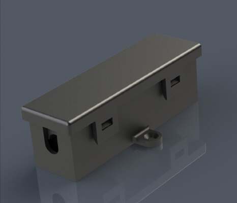 EXTENSION CORD PLUG COVER | 3d print model