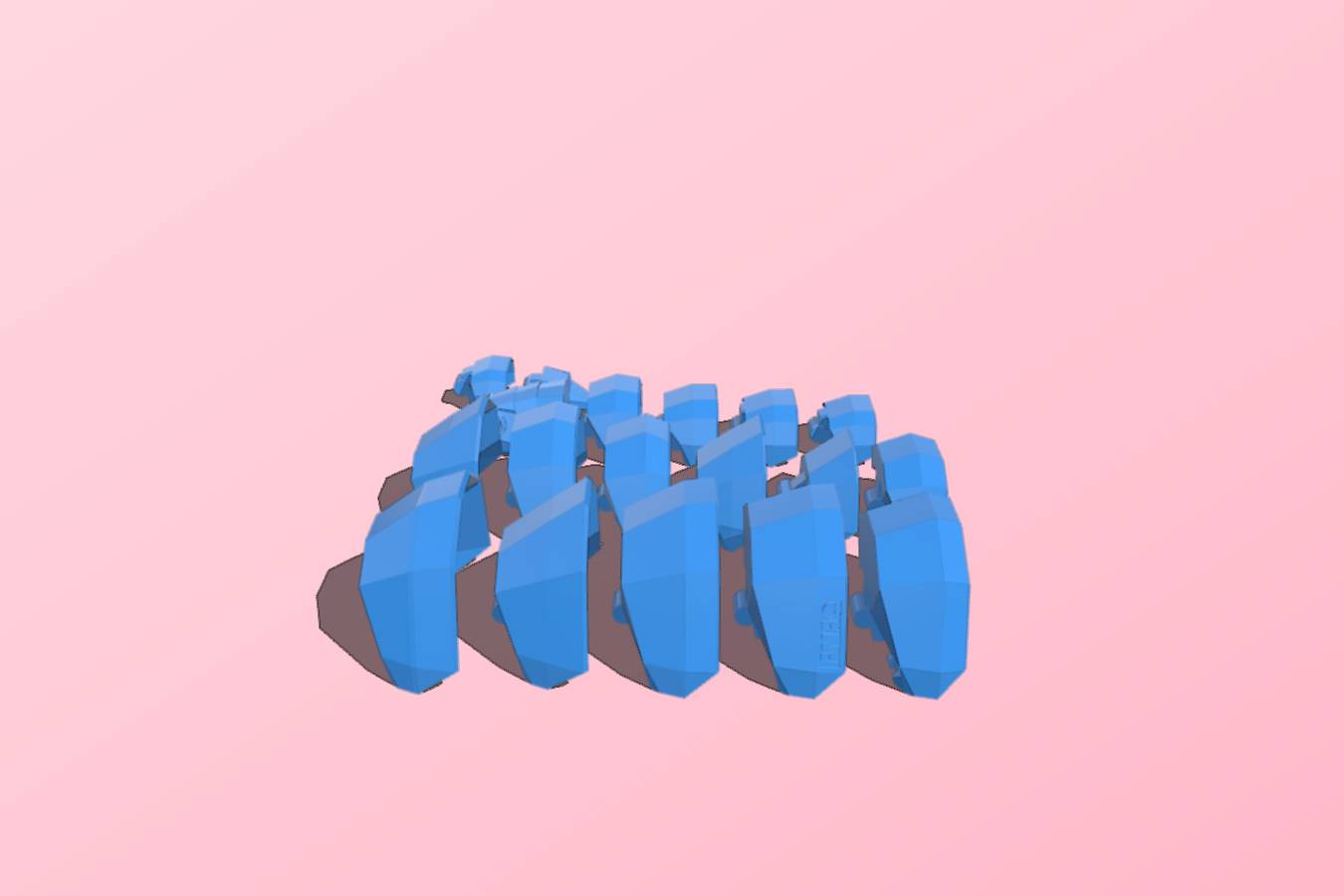Pangolin individual pieces