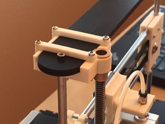 QUBD : Bearing holder to prevent z-rod wobbling | 3d print model