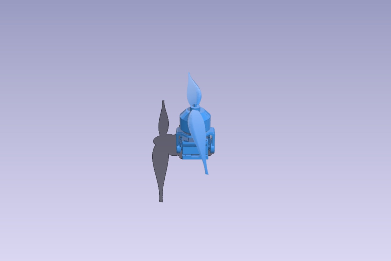 VTOL Servo Motor Mount