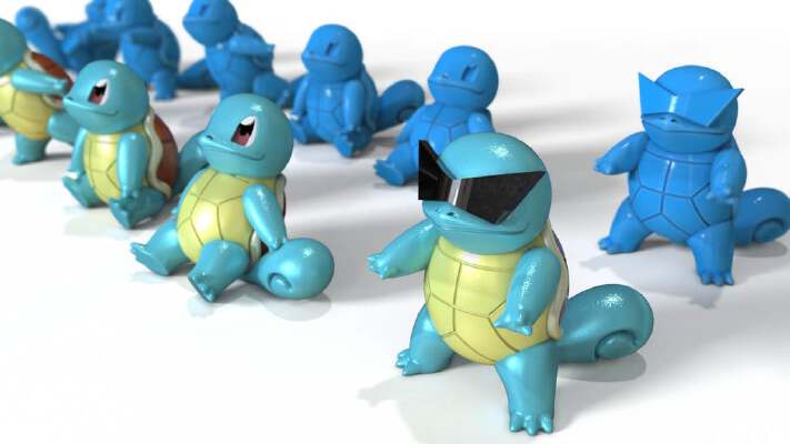 Squirtle  - Pokemon | 3d print model