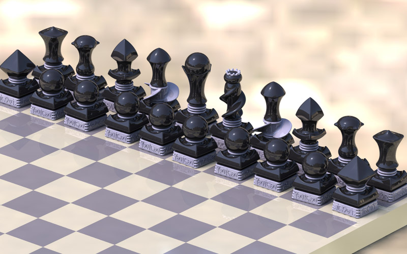 Jetan - Martian Chess Variant