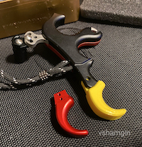 Collection of Thumb Buttons, Finger Support for Compound Bow Thumb Button Style Release
