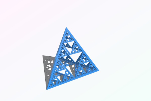 Sierpinski pyramid | 3d print model
