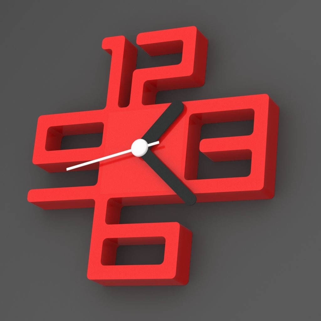 Modern clock