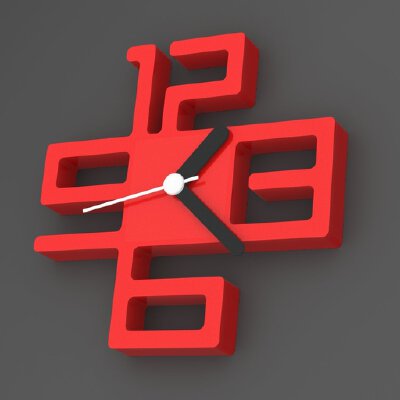 Modern clock | 3d print model