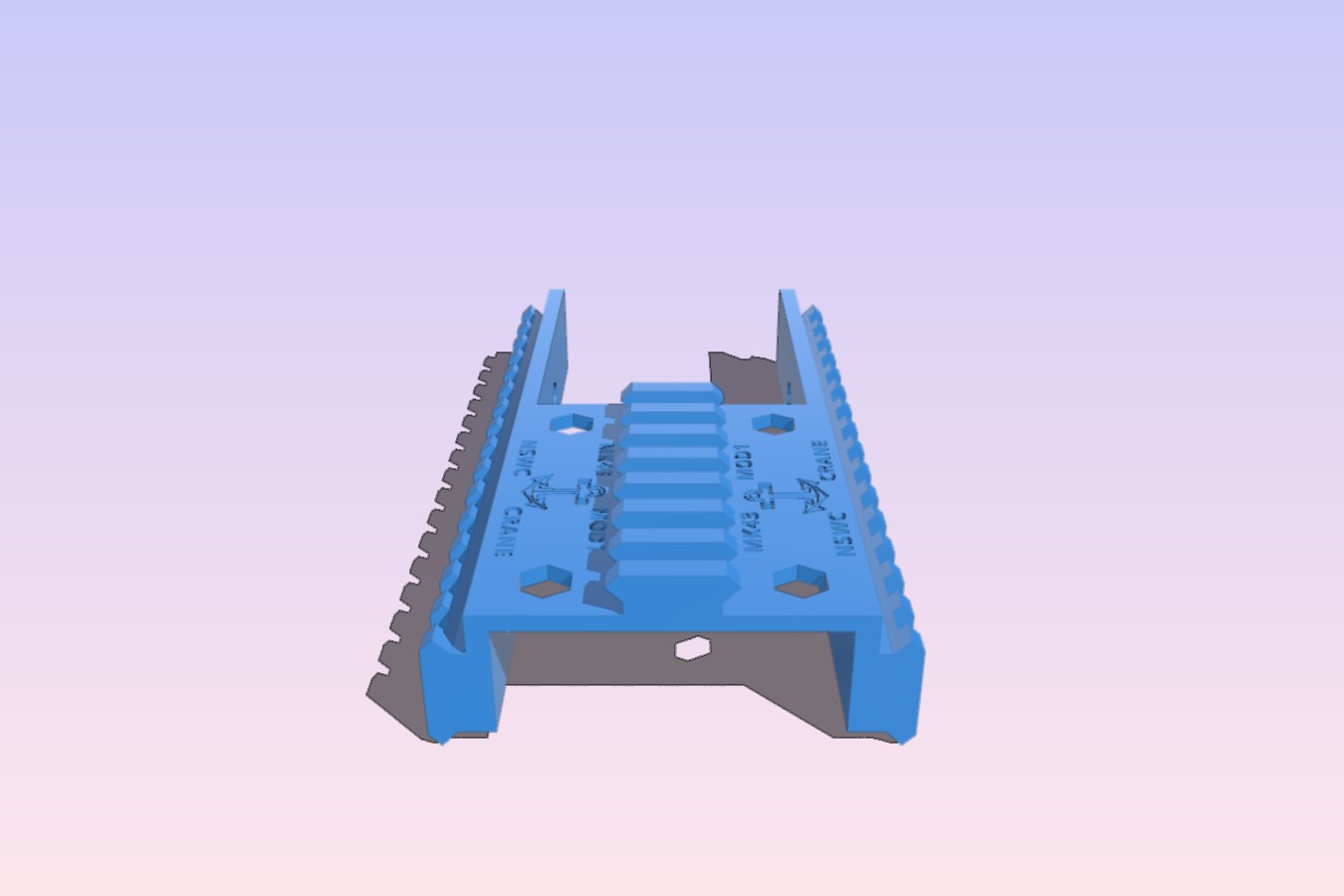 Airsoft Mk43 Side Rail Connector