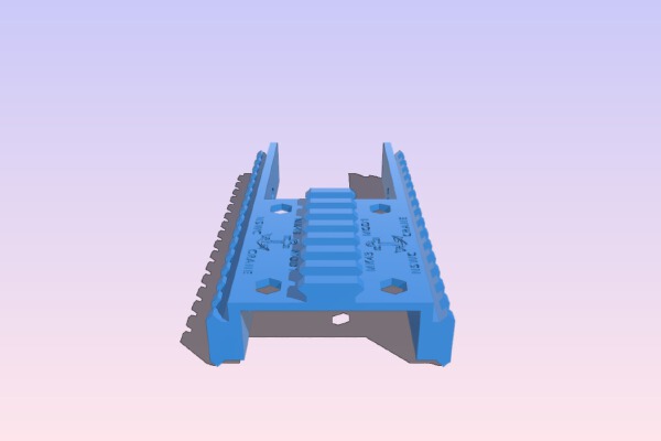 Airsoft Mk43 Side Rail Connector | 3d print model