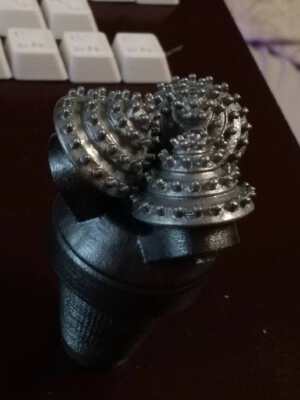 Tricone Roller Drill Bit Model | 3d print model