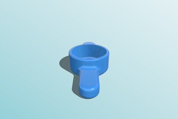 Bottle cap Opener - Conical version | 3d print model