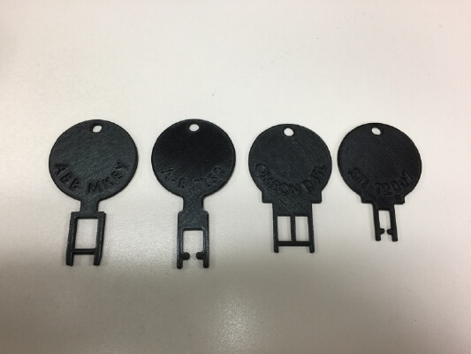 Industrial Interlock Keys | 3d print model