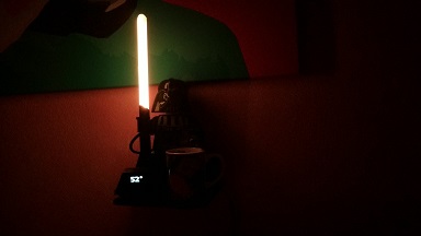 LEGO Vader fights ALS