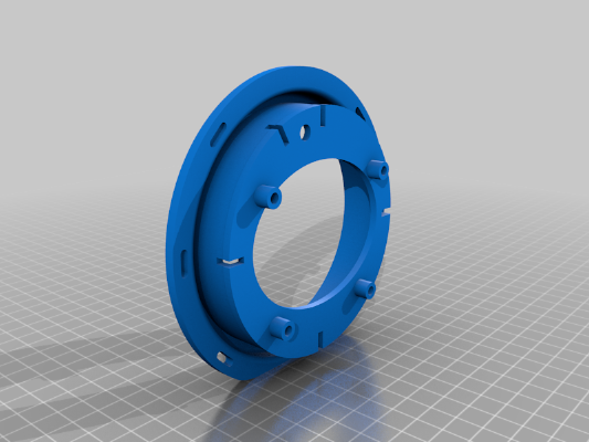 LOW beam spacers for Bi-Xenon -> BMW E34 | 3d print model