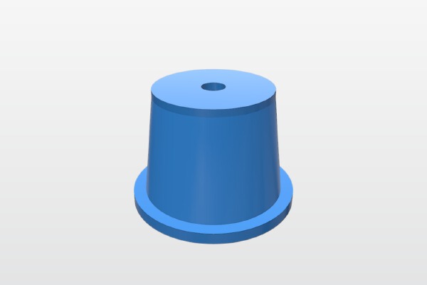 Carboy Bung for Blow Off Tube | 3d print model