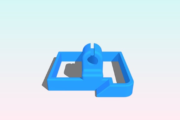 CR-10 DTI holder for bed alignment-MOD | 3d print model