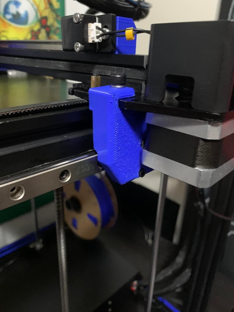 Ender 5 Plus Y axis MGN12H Linear rail remix for bottom V slot