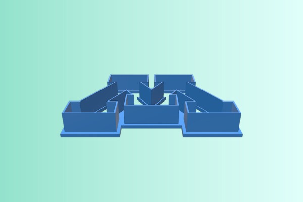 University of Minnesota 'M' Cookie Cutter | 3d print model