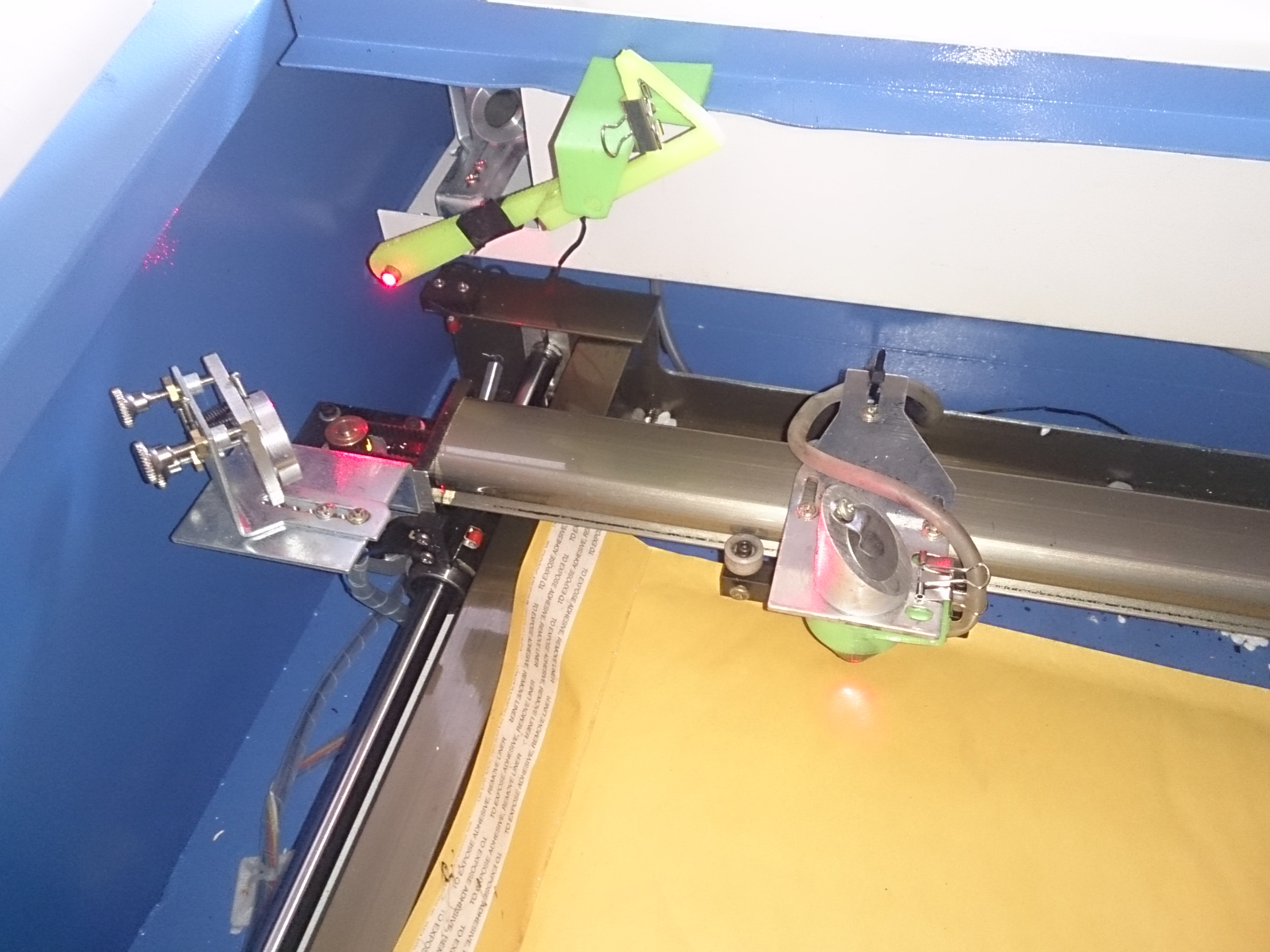 Laser pointer for K40 Chinese CO2 Laser