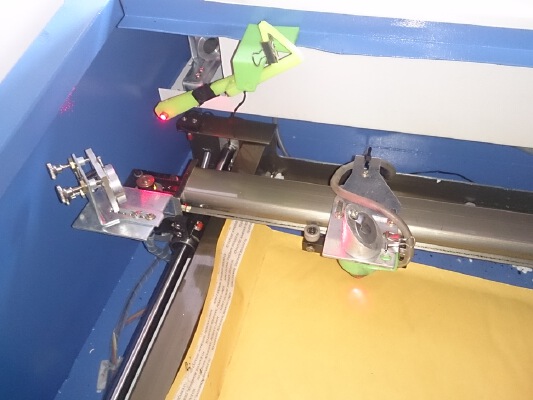 Laser pointer for K40 Chinese CO2 Laser | 3d print model