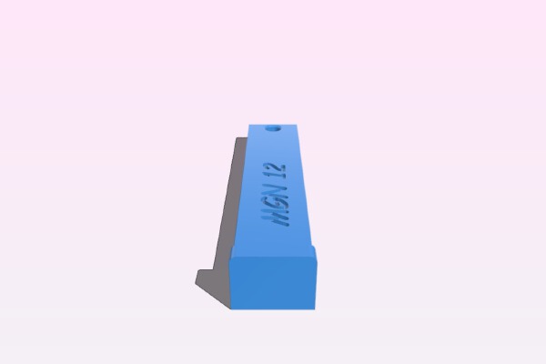 Tapa MGN 12 | 3d print model