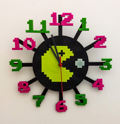 Pac-Man Clock NEW VERSION | 3d print model
