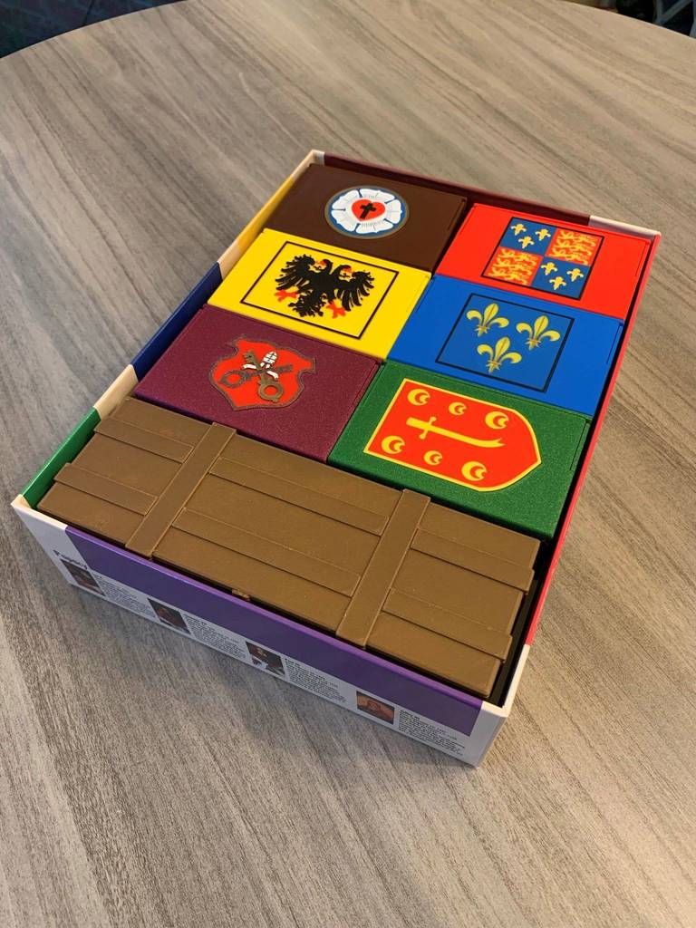 Here I Stand Board Game Inserts