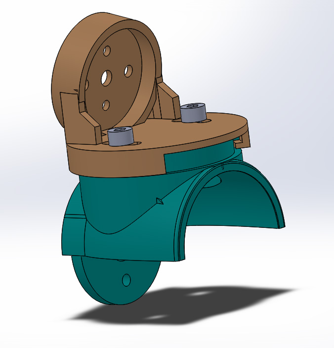 Soporte elevador motor Easystar ajustable