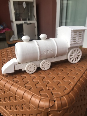 A Locomotive of Toy Train Set | 3d print model