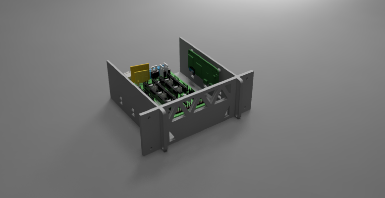 6 inch rack for RAMPS - Mega - Zero | 3d print model