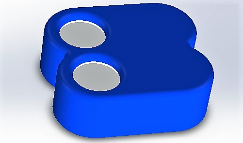 Double Amazon Dash Button Case