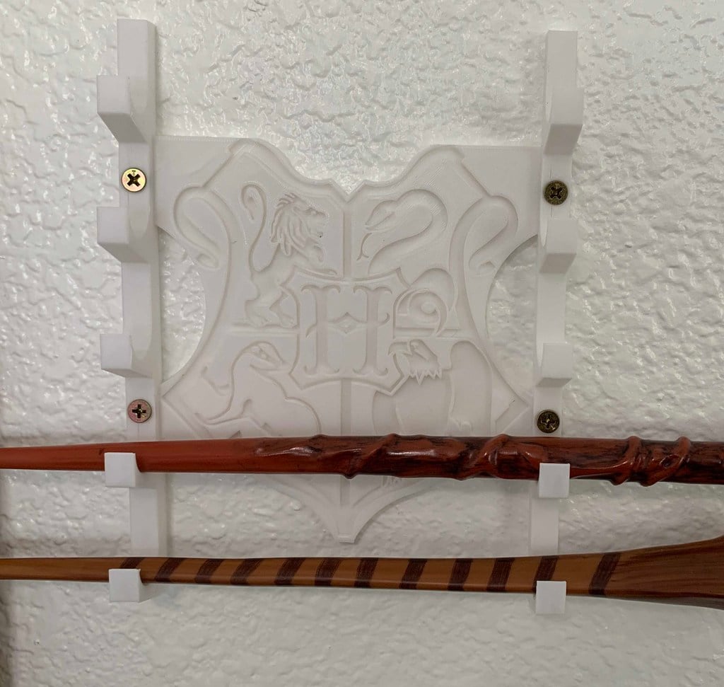 Harry Potter Wand Holder Wall Mounted Display 5 Wands
