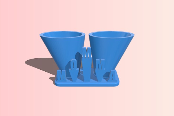 Momma's Pen Holder | 3d print model