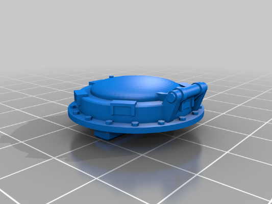 Assault gun Pugnator tank conversion | 3d print model