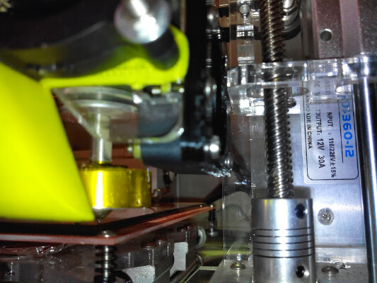 Permanent Fan GRID Prusa I3 full Acrylic Upgrade V1.2 | 3d print model