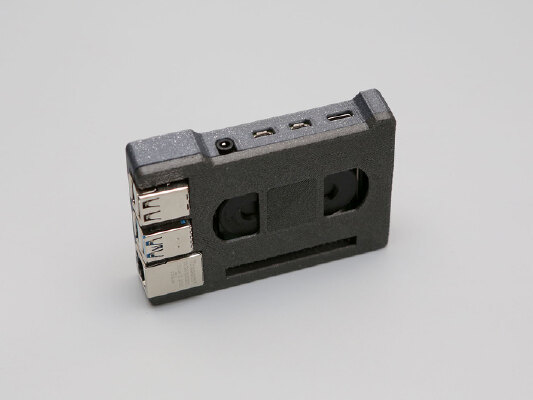 Raspberry Pi 4 B VHS Tape Case | 3d print model